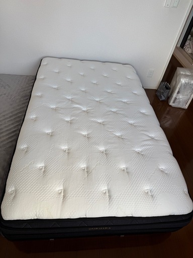 セミダブルマットレス極厚36cm カシミヤ (りりち) 内野の寝具