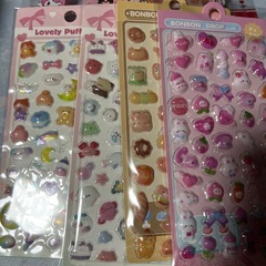 決まりました！海外製ボンボンドロップシールサンリオグッズ2セットの画像