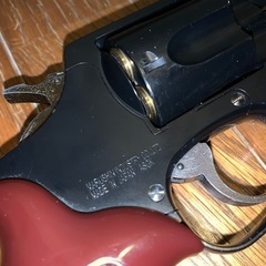 マルシン　ポリスリボルバー 8mmガスガン+MGC   コルトローマン　モデルガン　ジャンクの画像