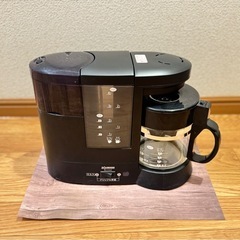 【象印】コーヒーメーカー 電動ミル付の画像