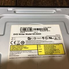 東芝SAMSUNG SH-S223 DVDスーパーマルチドライブ 【h251210014】の画像