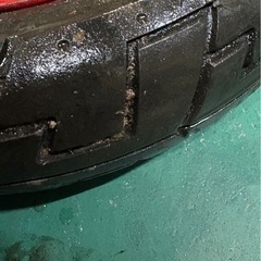 ヤマハ　YSR50/80 純正リアホイール　スプロケ付きの画像