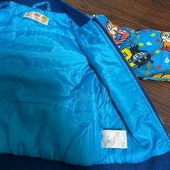 アンパンマンダウン　ブルゾン95サイズの画像