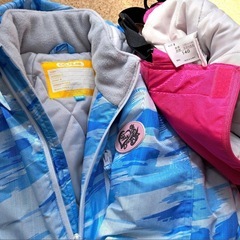 140 スキーウエア CCL TEAM 超美品 早い者勝ち カロライン ピンクの画像