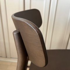 無印良品 ウォールナット材 幅45×奥行51×高さ77cmの画像