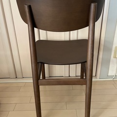 無印良品 ウォールナット材 幅45×奥行51×高さ77cmの画像