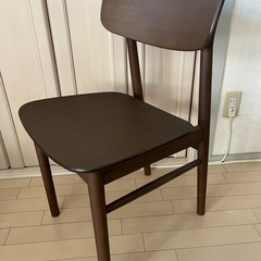 無印良品 ウォールナット材 幅45×奥行51×高さ77cmの画像