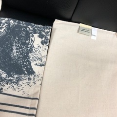 Christian Dior  ディオール　ノベルティ  トートバッグ　トワルドゥジュイ  Christian 底板あり　ブルー　　　　　の画像