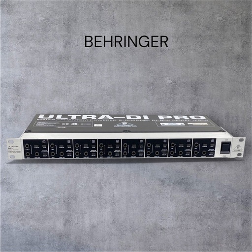 BEHRINGER DI800 ULTRA-DI PRO ダイレクトボックス Behringer ULTRA-DI PRO DI800 V2 8-Channel Active Direct Box