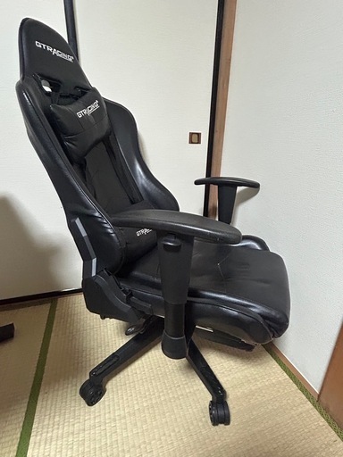 GTRACING ゲーミングチェア】美品・リクライニング機能ありの通販はau 