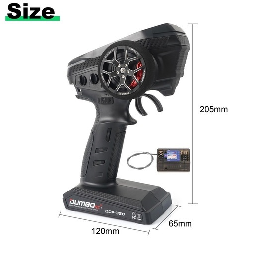 DUMBORC DDF-350 10CHラジオ送信機 技適認証済み 日本語・英語メニュー