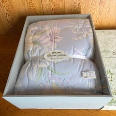 京都西川！ウールマークハダフトン！140cm✕190cmの画像