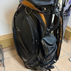 ゴルフ　キャディバッグ　NIKEの画像