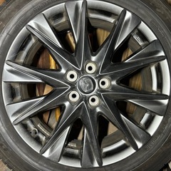 マツダ純正19インチアルミホイールの画像