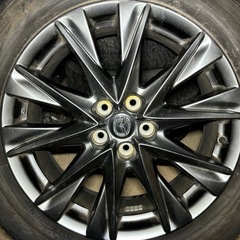 マツダ純正19インチアルミホイールの画像