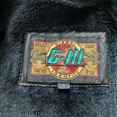 GLOBAL IDENTITY G-Ⅲ レザージャケット Sサイズの画像