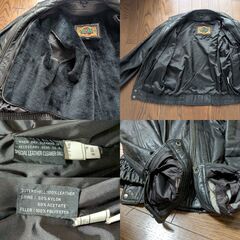 GLOBAL IDENTITY G-Ⅲ レザージャケット Sサイズの画像