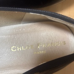 CHLOE FRANCIS クロエフランシス バレエシューズ 黒の画像