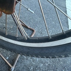 自転車　確認の画像