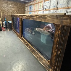 特大FRP水槽セット4000.1300.950熱帯魚の画像