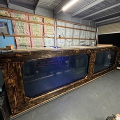 特大FRP水槽セット4000.1300.950熱帯魚の画像