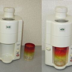 【缶ビールと交換可❣️】動作品　サンヨー　SANYO　ジューサミキサー　SJ-M78型の画像