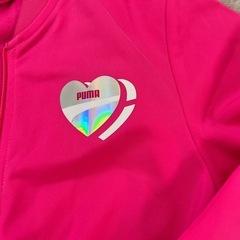 新品　PUMA ピンク ジャージ 150の画像