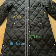 ローレンラルフローレン　ダイヤモンドキルティングコート　Lサイズの画像
