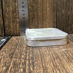 ビンテージ 雑貨 フランス雑貨 BiOxyne TIN缶 インテリア 小物入れ ケース 【h251207005】の画像