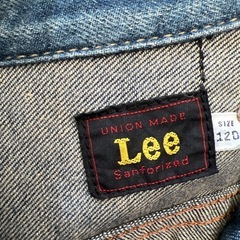 Lee デニムジャケット サイズ120の画像