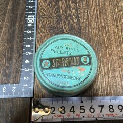 ビンテージ 雑貨 スターブランド TIN缶 インテリア 小物入れ ケース 【h251207004】の画像