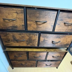 ニトリ　計量ローチェスト中古を2台1組 の画像