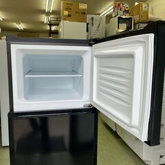 【リサイクルショップ ピカソ 小松原】🧊✨Haier 冷凍冷蔵庫【2017年製／JR-N121A／121L／ブラック】✨🧊★9471★の画像