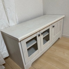 テレビ台アイボリーの画像