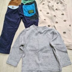 95cm 冬物 3点セット JUNKSTORE 長ズボン 長袖 長そでの画像