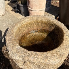 石の置物 ガーデニング  オブジェの画像