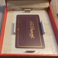 S.T.Dupont PLAQUE ARGENT G ライン2 デュポンライターの画像