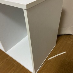 【12/22〆切】収納 カラーボックス 2段 白の画像