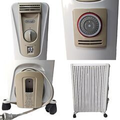 ★動作確認済み★オイルヒーター　デロンギ　091521TEC　10畳　9枚フィン　1500Wの画像