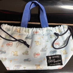 【美品】お弁当箱、カトラリー、保冷バッグ3点セットの画像