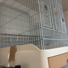 鳥　ケージ　三晃商会　イージーホーム　バード　４０−ＢＲ（手乗り）ブラウン　（４３．５×５０×５６ｃｍ）の画像