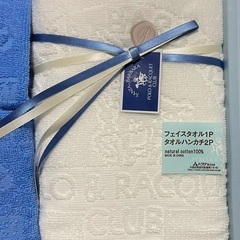 背中&顔洗い用ブラシとタオルの画像