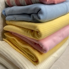 ニット生地6点セット　3kgの画像