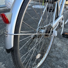 27インチプリストン3速自転車の画像