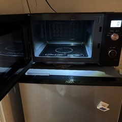 1人暮らしセット（冷蔵庫・洗濯機・電子レンジ・ローテーブル・座椅子）の画像