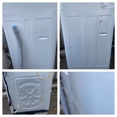 【23区近隣配送設置無料 】 I723  IRIS OHYAMA 2022年製 全自動洗濯機 5.0kg ホワイト  の画像