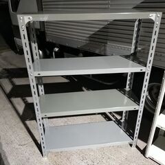 くまねず《姫路》スチール棚4段☆w880xd305xh1200☆^^の画像