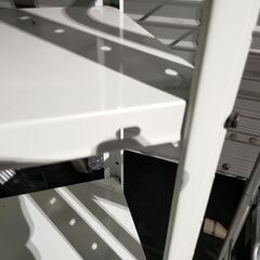 くまねず《姫路》スチール棚5段②☆w610xd310xh1500☆ホワイト^^の画像