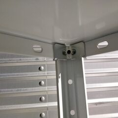 くまねず《姫路》スチール棚5段②☆w610xd310xh1500☆ホワイト^^の画像