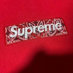 [正規品]supreme シュプリーム bandana box logo パーカーの画像